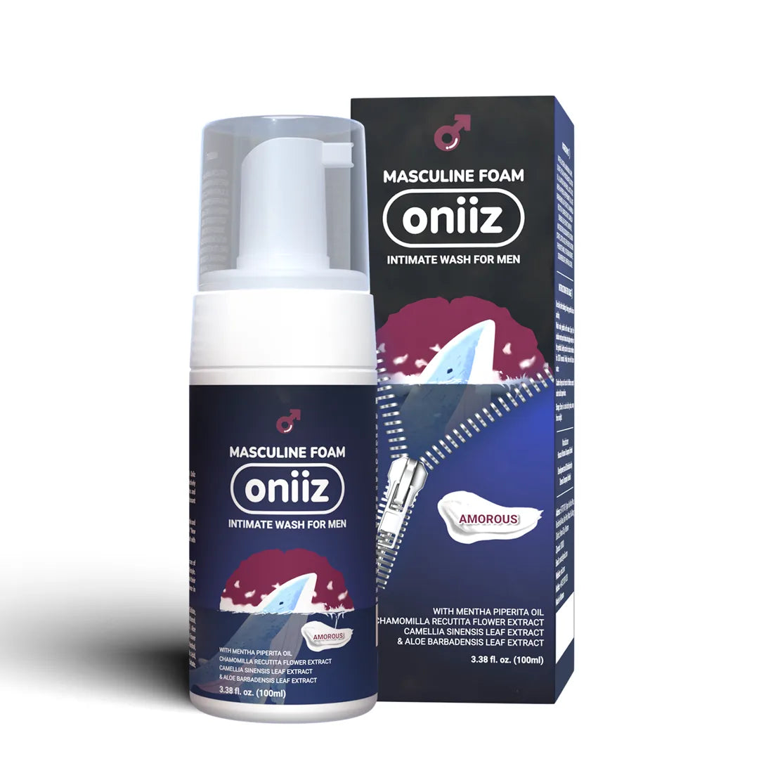 Oniiz bottle and box