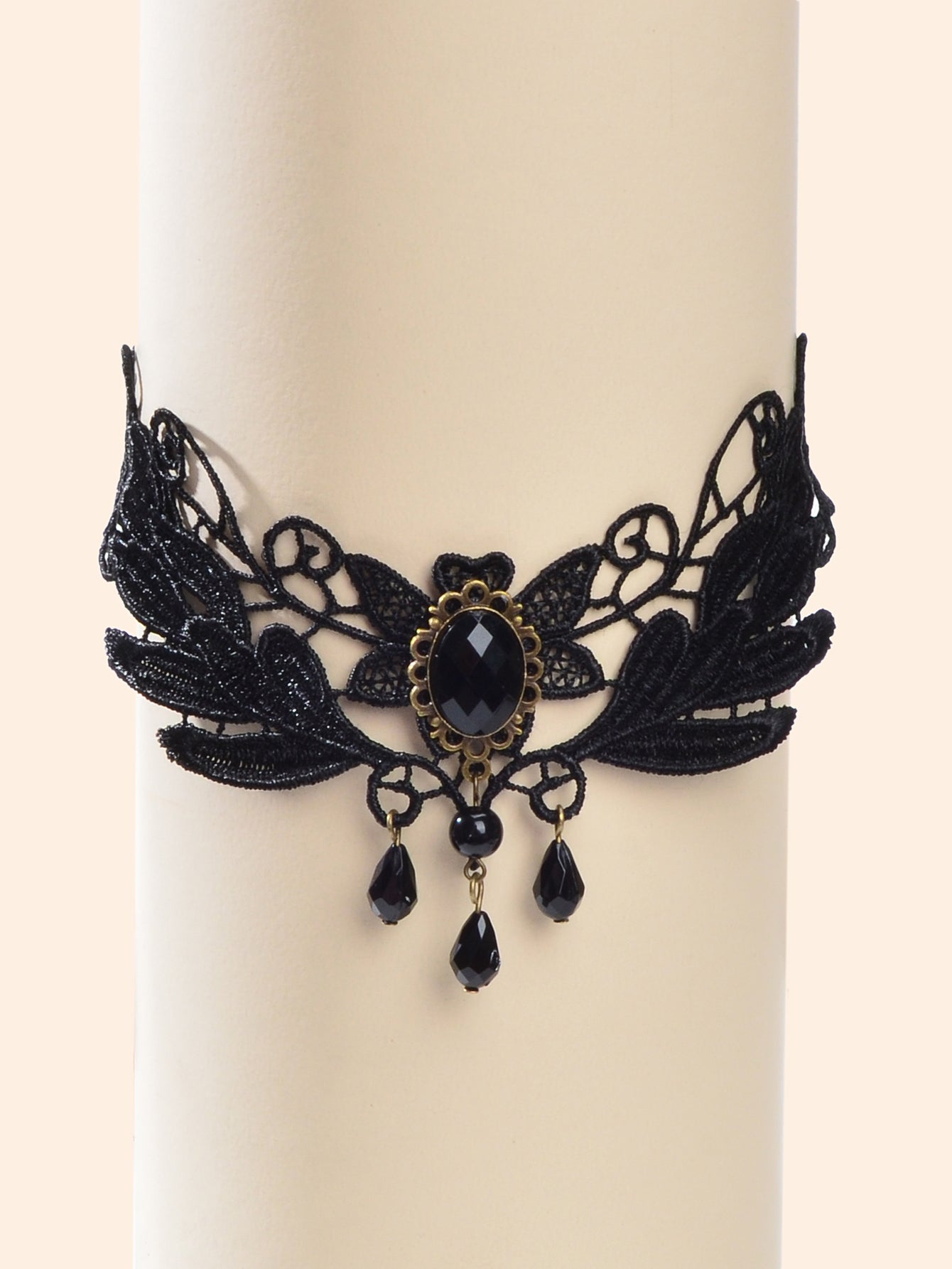 Obsidian Lace Gothic Collar Choker