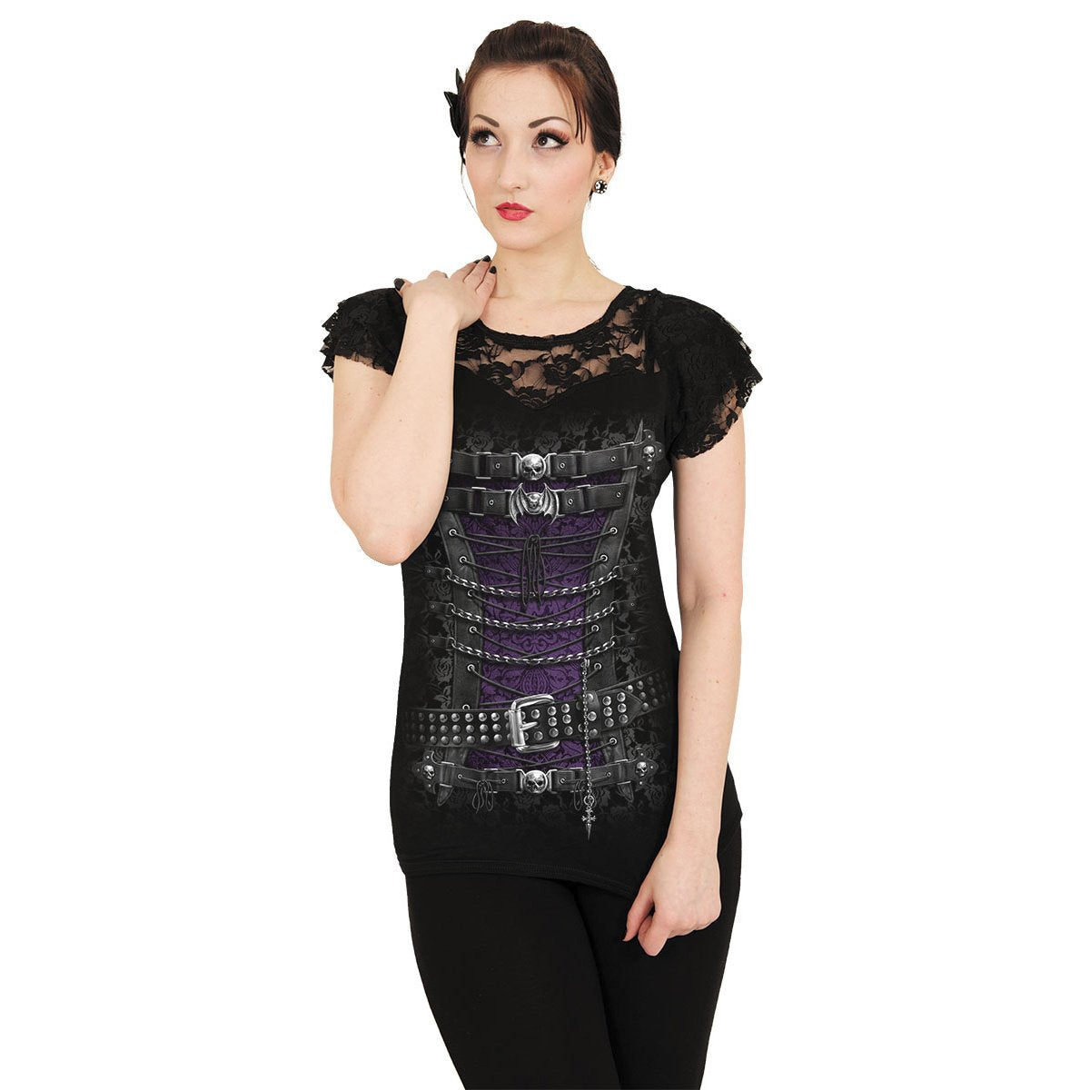 Nocturne Lace Corset Top