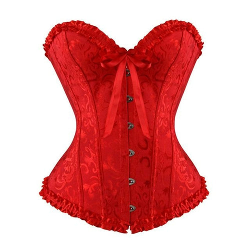 Victorian Overbust Lace Corset