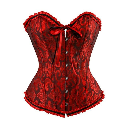 Victorian Overbust Lace Corset