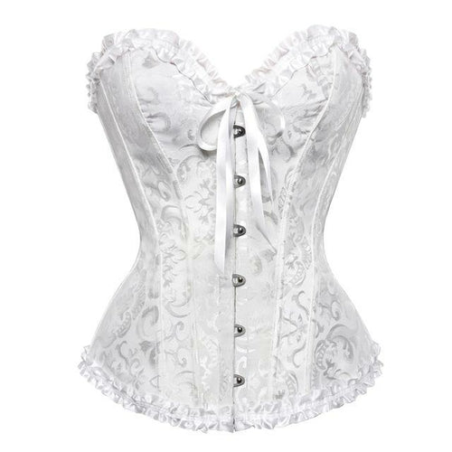 Victorian Overbust Lace Corset