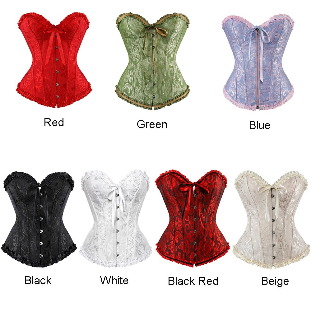 Victorian Overbust Lace Corset
