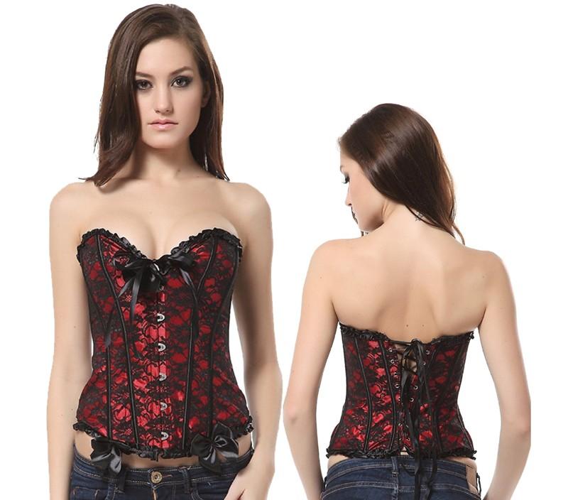 Victorian Overbust Lace Corset