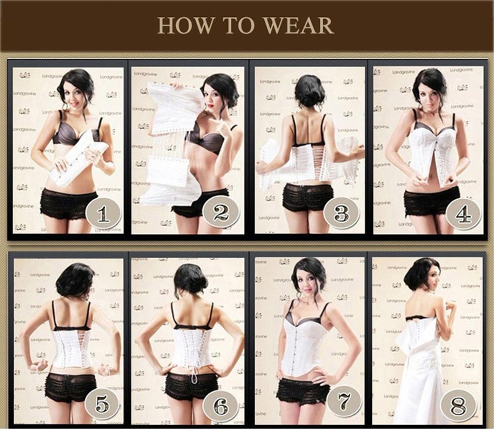 Victorian Overbust Lace Corset